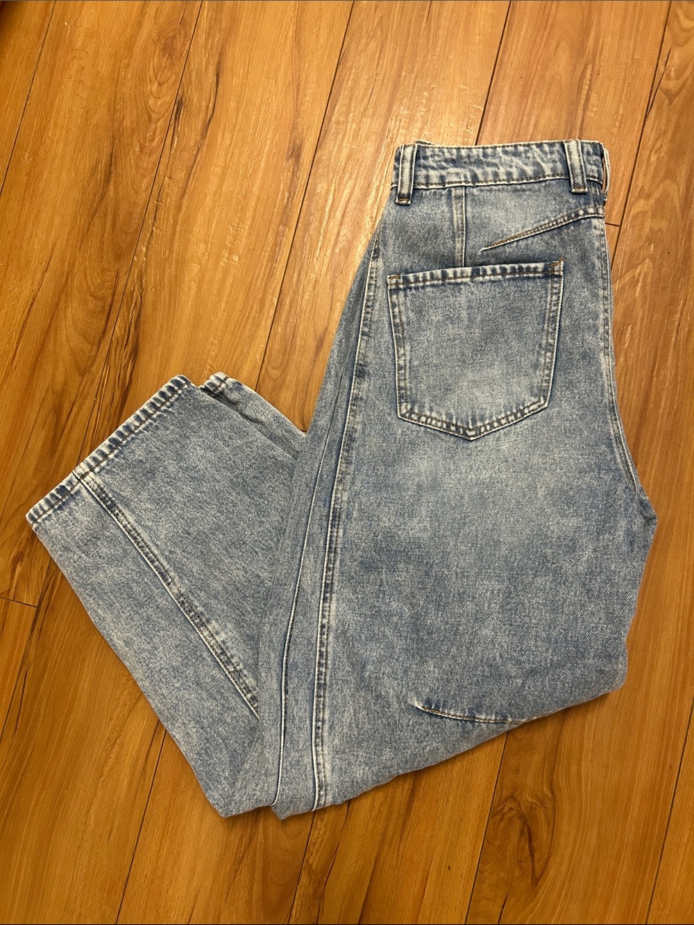 Light Blue Women’s Barrel Jeans